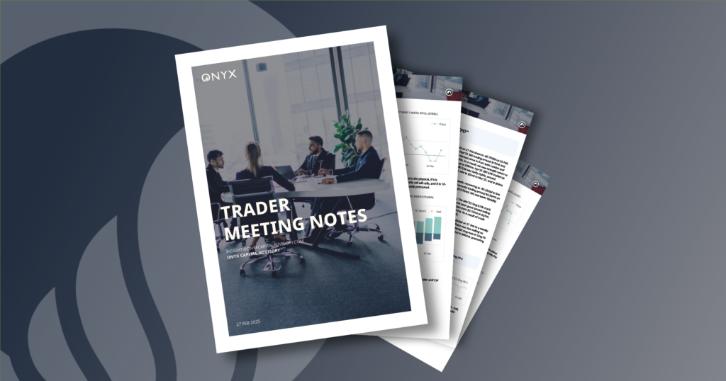 Trader Meeting Notes