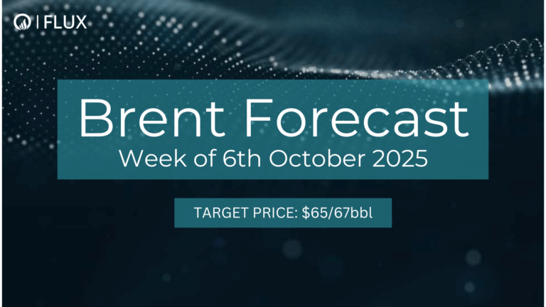 Brent forecast week of 6th of October target price $65/67